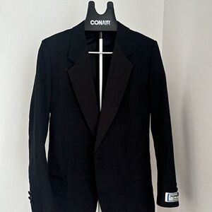 Yves Saint Laurent Black Tuxedo Blazer